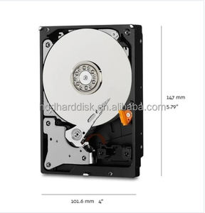 قرص صلب NAS أحمر اللون بسرعة دوران 7200 دورة في الدقيقة، SATA 6 جيجابت/ثانية، ذاكرة تخزين مؤقت 256 ميجابايت، مقاس 3.5 بوصة، مناسب لتطبيقات الخوادم - Product Image 1