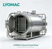 LMF-150-Large Capacity Voedselvriesdroogmachine Lyofilisator voor fruit, groenten, huisdiertreats en beef jerky productie