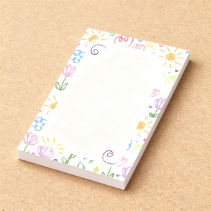 Custom Logo 4x6in Sticky Notepad - 50 Sheets Bulk Memo <strong>Pads</strong> Recycled <strong>Paper</strong> Free Branding Proof for Corporate Gift Sets - Product Image 6