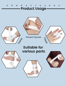 OEM logo và bao bì nhà sản xuất chuyên nghiệp không thấm nước chấn thương đóng đai băng Stretch đóng đai băng bóng đá băng cho cổ tay - Product Image 3