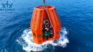 ตะกร้าลอยน้ำแบบกบสำหรับ 4 6 10 คน แพลตฟอร์มลอยน้ำคุณภาพสูง อุปกรณ์ช่วยชีวิตทางทะเล - Product Image 4