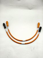 Nouveau Câble de Charge pour Batterie de Véhicule Électrique et Onduleur Solaire Haute Tension 1500V, 100A 200A, en Cuivre Pur, IP67, pour Moto Électrique