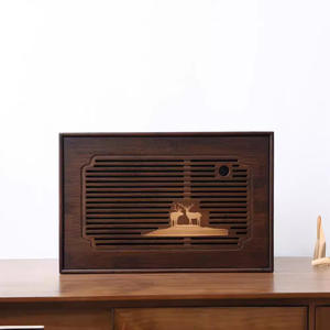 Plateaux à thé pour deux personnes en gros, à partir d'une seule pièce, petites tables à thé pour usage domestique, plateaux de rangement d'eau de style chinois - Product Image 6