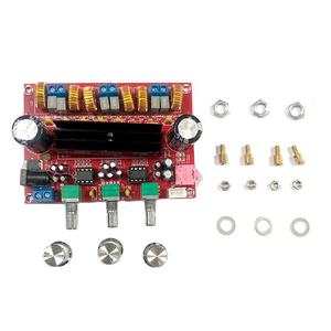 CKXIC 2.1 三チャンネル 2*50W + 100W デジタルパワーアンプボード ハイエンドオーディオアンプ エンクロージャ付き 12-24 - Product Image 3