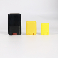 Vente en gros de 15g 35g 75g Contenants vides en plastique PP pour déodorant Bâton Récipient rechargeable pour déodorant écologique