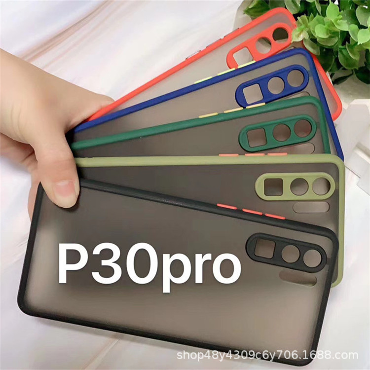 50pc/lot Applicable Mate40 phantom mobile phone shell Mai Mang 10SE matte hit color protective cover glory 50