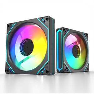 Hiệu suất cao 120 mét argb LED trường hợp Fan Mute & làm mát không khí cho chơi game pcs Hot Bán với 4 Side Infinity ống kính nhựa tản nhiệt - Product Image 1