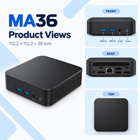 OEM Intel Core I3 6100U 8 16GB 256 512GB Dual HD-MI Gigabit LAN Win10/11 Mini PC Gaming Komputer Desktop Kecil untuk Rumah dan Kantor