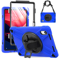 360 Rotation Armure Silicone Retour PC Housse pour Lenovo Tab M11 TB330FU TB331FC K11 Pad 11 2025 Support Support Heavy Duty Case