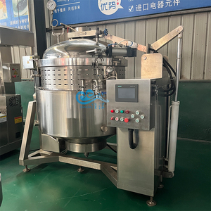 Ollas Industriales Grandes para Cocinar Arroz al Vapor y Frijoles, Olla a Presión de Acero Inoxidable, Máquina de Cocina Automática Comercial - Product Image 6