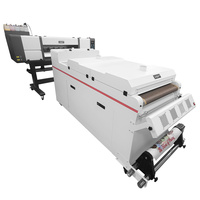 Imprimante DTF rapide 24 pouces quatre têtes la plus populaire A3 60cm 4 têtes I3200 I1600 Xps600 600 sans secoueur de poudre vertical prix de la machine
