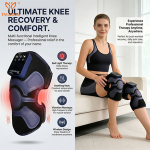 Masajeador de Rodilla Recargable PAKISS OEM con Luz Roja de Litio, Batería de 5000 mAh, Almohadilla de Terapia de Calor y Vibración con 1 Año de Garantía - Product Image 5