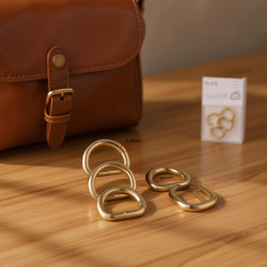 Fibbia in metallo Ilan 28x23 mm 4 pezzi per borse e accessori - Product Image 3