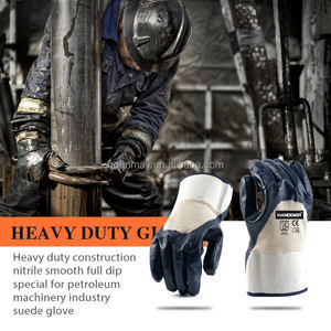 Guantes de Seguridad ANMAY, Industriales, Personalizados, Certificados EN388, Impermeables, Resistentes al Aceite, Recubiertos de Nitrilo y Polialgodón de Calibre 13 - Product Image 4