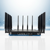 19000Mbps Chipset MT7988AV Módem de doble banda 5g Router Wifi Tarjeta SIM Openwrt WIFI7 Router con puerto WAN de 2,5G