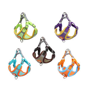 Arnés resistente barato personalizado para perros Diseño único Hebillas resistentes Durable sin tirar Arnés para perros Chaleco - Product Image 6