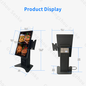 Terminal de Pedidos con Pantalla Táctil LCD de 15.6 y 21.5 Pulgadas, Kiosco de Autoservicio de Alimentos, Kioscos de Pago Multito - Product Image 4