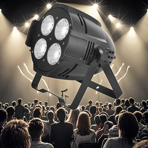 Ánh sáng sân khấu nóng 4 mắt COB 4*50W 2in1 trắng và ấm trắng dẫn ánh sáng bãi đậu xe KTV buổi hòa nhạc lấp đầy ánh sáng trắng lạnh - Product Image 2