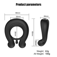 Vibrierender Penisring für Männer Klitoris-Verzögerungsring Hodenstimulator Sexspielzeug für Männer Penisring Paarvibrator