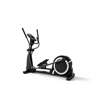 Appareil de cardio-training elliptique commercial, machine de cardio-training à double glisse, équipement de crossover cardio pour salle de sport et fitness, cross-trainer