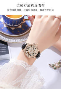 นาฬิกาผู้หญิงรุ่นลิมิเต็ดสุดหรู ดีไซน์ท้องฟ้าเต็มดาว ระบบอัตโนมัติ กลไกแบบเรโทร โครงสร้างโปร่งใส ตัวเรือนสแตนเลสกันน้ำ - Product Image 3