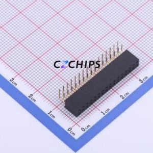 PM200-2-16-W-4.3 Pin Socket Bent Lead Through Hole,P=2mm Connector ( Jack Structure: 2x16P )( Pitch: 2mm )( Row Spacing: 2mm ) - Product Image 1