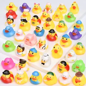 Mixed Unique Rubber Ducks Bulk Clear Pirate Plastic Yellow Holiday Vinyl Floating Duck Ducy Halloween Bunny Easter Rubber Duck