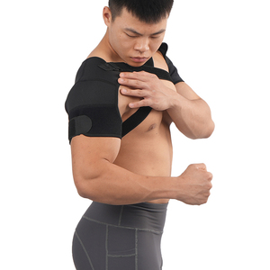Left Right Arm Injury Stabilizer Sleeve Wrap Prevention Compression Support <strong>Shoulder</strong> <strong>Brace</strong> - Product Image 2