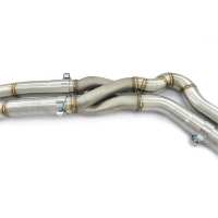 Tuyau intermédiaire haute performance HT pour BMW G80 G82 G87 M3 M4 M2 S58 3.0T GT4, système d'échappement en Z à longueur égale, finition brossée