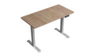 Bureau debout électrique ergonomique à moteur unique, réglable en hauteur, pour ordinateur de bureau – Prix usine