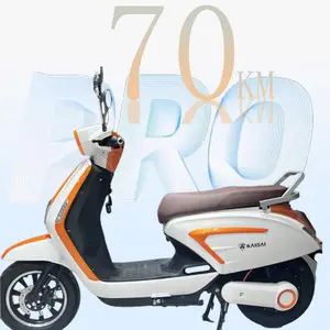 Xe đạp 2 bánh hiệu suất cao dành cho người lớn Xe điện tốt nhất 1kw Ckd Xe đạp chở hàng tầm xa Xe máy điện động cơ kép dành cho - Product Image 2