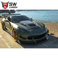 Capot avant en fibre de carbone de haute qualité pour Chevrolet Corvette C7 Z06 2014-2019, capot moteur avant, pièces automobiles