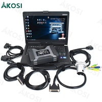 SÜPER MB PRO M6 DoIP M6 Benz Otomobil Kamyon Oto Teşhis Cihazı DTS Monaco&Vediamo DAS XENTRY WIS EPC+CF53 Dizüstü Bilgisayar