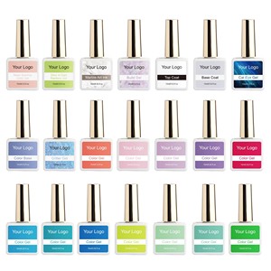 Flacon vide Neissry 15 ml, couleurs Colux pour ongles, ensemble Govandi, gel pour ongles personnalisé à l'aérographe pour salon professionnel - Product Image 2