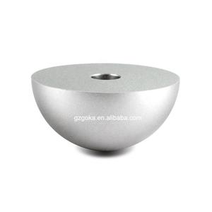 Ventes directes d'usine Adaptateur d'enregistrement semi-circulaire super rentable Argent <span class=keywords><strong>45</strong></span> tr/min Adaptateur de broche d'enregistrement vinyle - Product Image 3