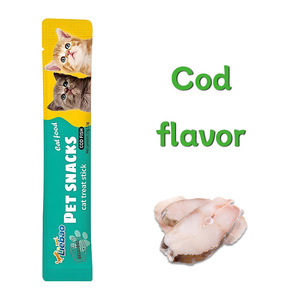ขนมแมวเนื้อไก่ ทูน่า ปลาคอด รสชาติสดใหม่ โปรตีนสูง 15 กรัม/ชิ้น  สำหรับฝึกสัตว์เลี้ยง  ผลิตภัณฑ์จากซานตง - Product Image 6