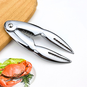 WELLFLYER KIGA-159 colori inox in lega <span class=keywords><strong>di</strong></span> zinco a forma <span class=keywords><strong>di</strong></span> clip per granchio frutti <span class=keywords><strong>di</strong></span> mare granchio Cracker Clip per Cracker <span class=keywords><strong>di</strong></span> aragosta set <span class=keywords><strong>di</strong></span> strumenti per frutti <span class=keywords><strong>di</strong></span> mare - Product Image 1