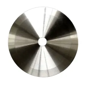 45mm tungsten steel slitter round blade Large cutting food machinery carbide blade machine round sheet