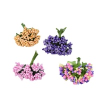 DIY Künstliche Kleine Beeren Gypsophila Hochzeits-Tischdekoration & Süßigkeitenbox-Zubehör Papierblumen für Heimdekoration China Großhandel