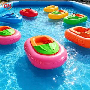 Bateau aquatique à longue durée de vie avec protection contre les surcharges de batterie <span class=keywords><strong>et</strong></span> fonction de musique dynamique pour les opérations commerciales en piscine de station balnéaire - Product Image 1