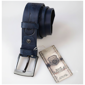 Ceinture en cuir véritable pour homme Milano Exclusive, couleur personnalisée, largeur 3,5 cm, longueur 100-130 cm, vente en gros - Product Image 2