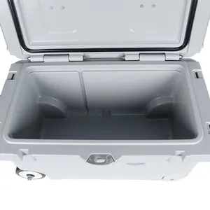 Benfan Offres Spéciales en plastique glacière Table avec roues 75QT pêche dur glacière