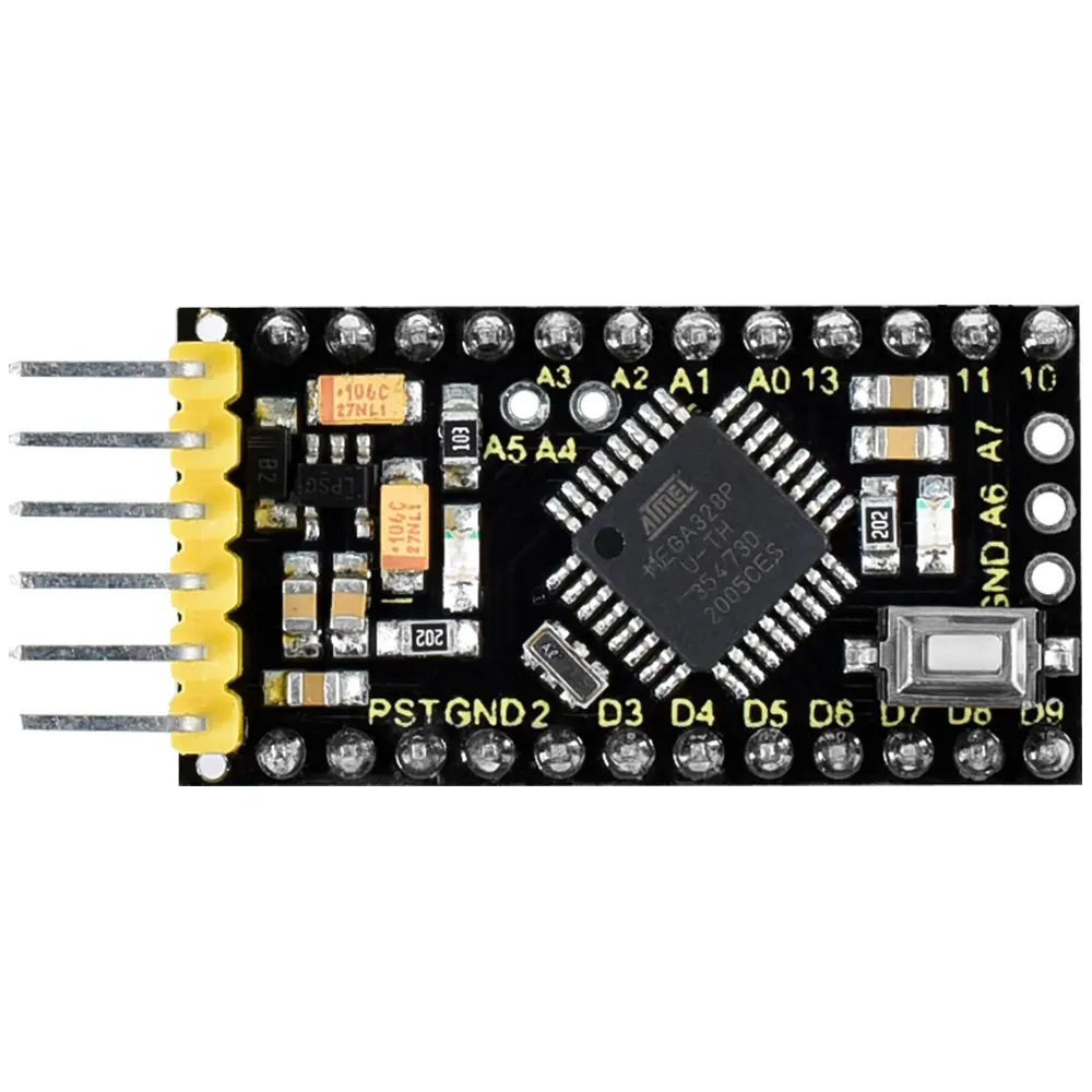 DIY Papan Pengembangan Elektronik Pro Mini, Arduinos dengan Atmega328 Papan Pengontrol Mikro 5V/16MHz