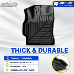 Alfombrillas para Auto, Venta al Por Mayor de Fábrica, ODM OEM SONSANG, Alfombrillas de TPE Inodoras para Haval Jolion, Alfombrillas de TPE para Auto <span class=keywords><strong>2022</strong></span>, Personalizadas para Volante a la Derecha - Product Image 2
