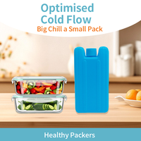 Boîte à glaçons réutilisable en PEHD de 100 ml, personnalisée OEM, écologique, pour la conservation des aliments