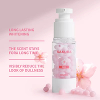 Gel Huile Corporel Éclaircissant et Blanchissant Personnalisé à la Sakura pour Aisselles et Zones Intimes – Éliminateur de Taches Sombres – Crème Blanchissante Minérale