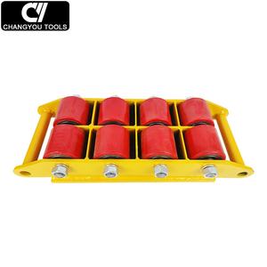 Carretilla de Carga Resistente CRA-12 con Plataforma Giratoria y Gato Hidráulico para <span class=keywords><strong>Mover</strong></span> Equipos de Carga Pesada, Remolque, Plataforma Rodante - Product Image 5