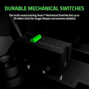 เมาส์เกมมิ่ง Razer DeathAdder Essential เซ็นเซอร์ออปติคอล 6400 DPI ปุ่มตั้งค่าได้ 5 ปุ่ม สวิตช์แบบกลไก ด้ามจับยาง - Product Image 2