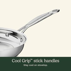 Ensemble de casseroles en acier inoxydable 5 plis 16/20/<span class=keywords><strong>24</strong></span>/28 <span class=keywords><strong>cm</strong></span> Moderne Prêt pour l'induction complète Couvercle en verre Pots et poêles polis Écologique - Product Image 2