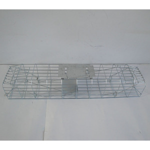 Chống Gỉ Marten Lồng Bẫy 1008 Dây Thép Kiểm Soát Thỏ Chuyên Nghiệp Double Entry Chồn Động Vật Sống Bẫy - Product Image 2